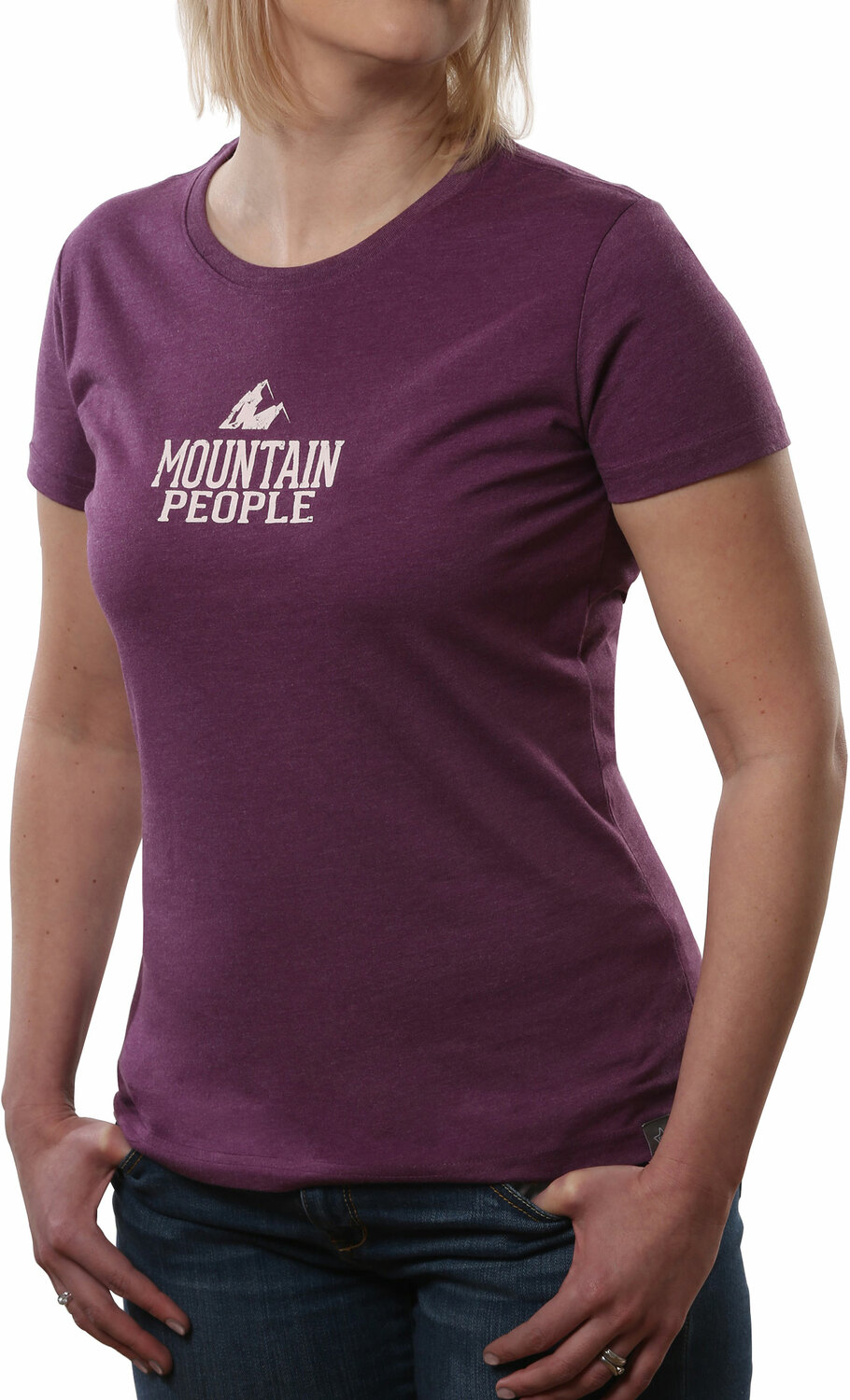 Mountain People by We People - Mountain People - Medium Purple Women's T-Shirt