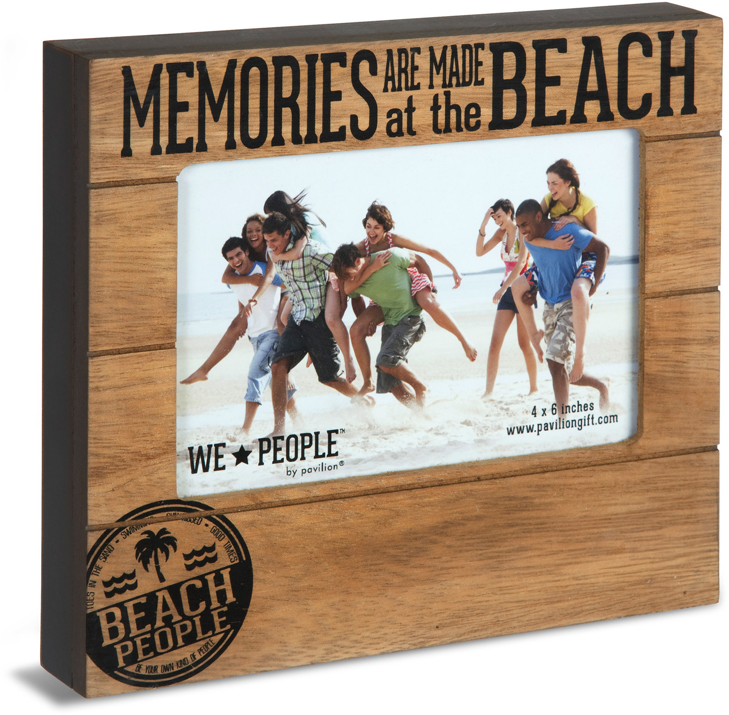 Beach People by We People - Fun Beach Memories Picture Frame, 4x6