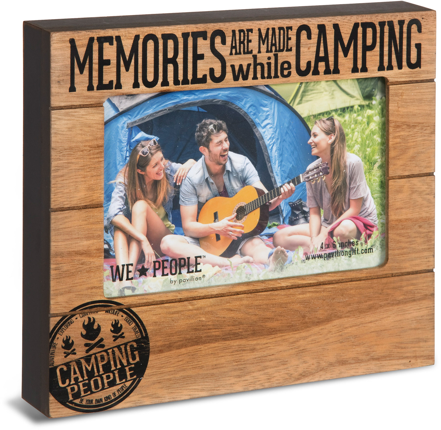 Camping People by We People - Fun Camp Memories Picture Frame, 4x6