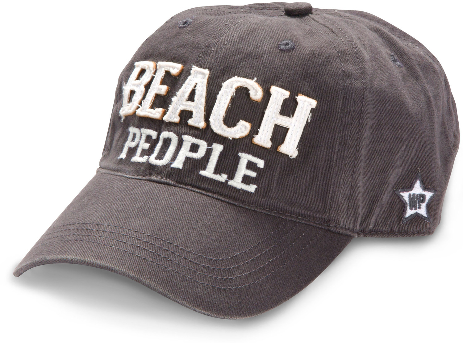 Beach People by We People - Dark Gray Unisex Adjustable Beach Hat