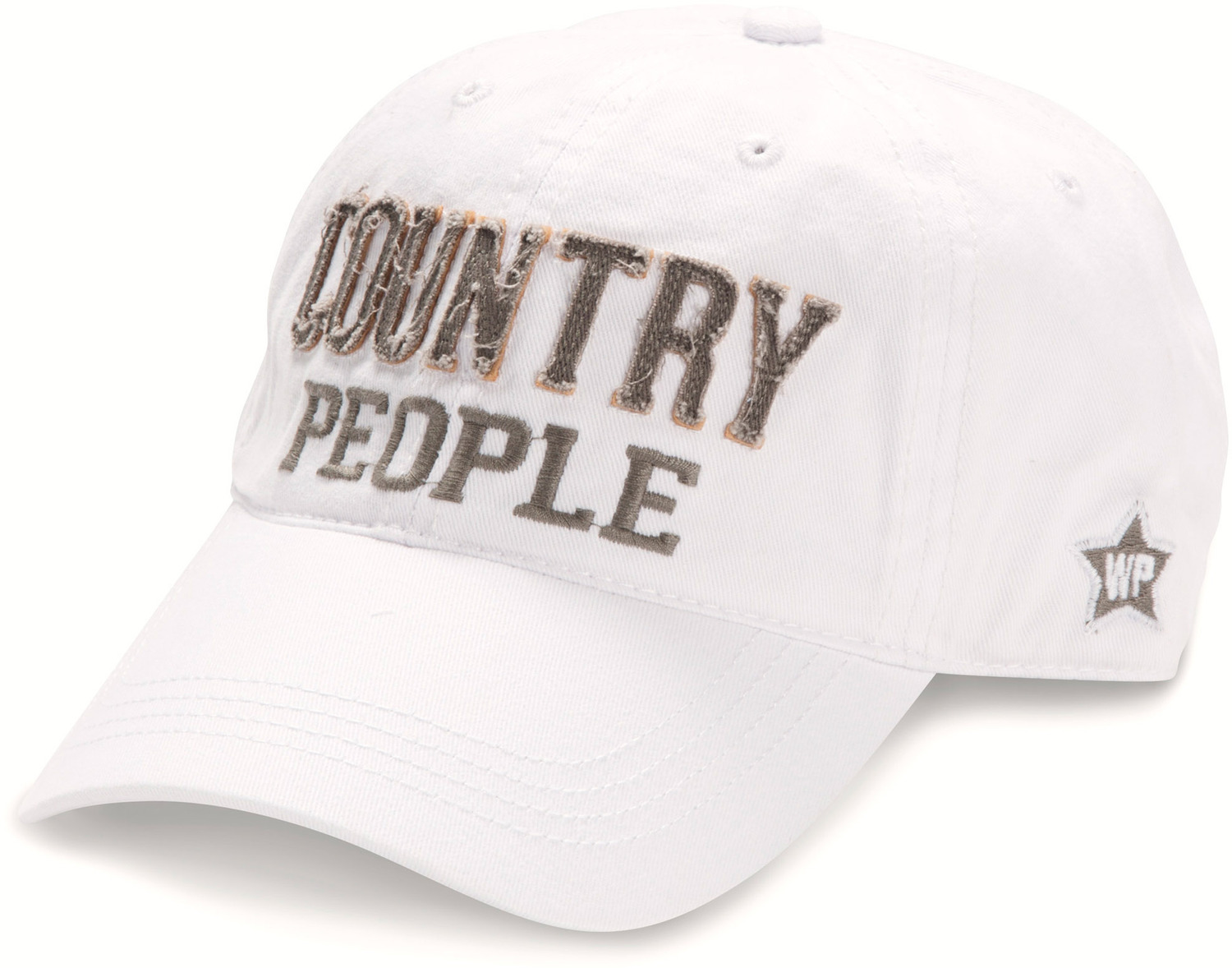 Country People by We People - County People White Snapback Country Hat