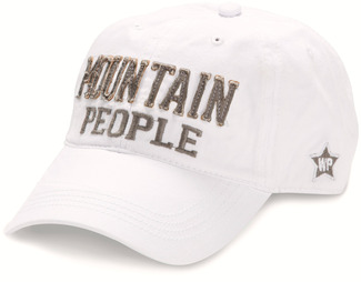 Mountain People by We People - White Adjustable Hat