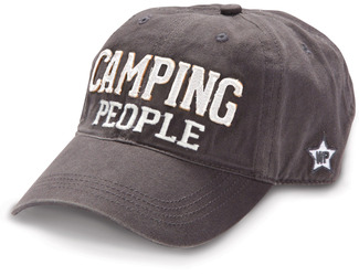 Camping People by We People - Dark Gray Adjustable Hat
