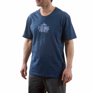 Fishing People by We People -  Small Navy Unisex T-Shirt