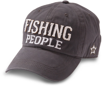 Fishing People by We People - Dark Gray Adjustable Hat