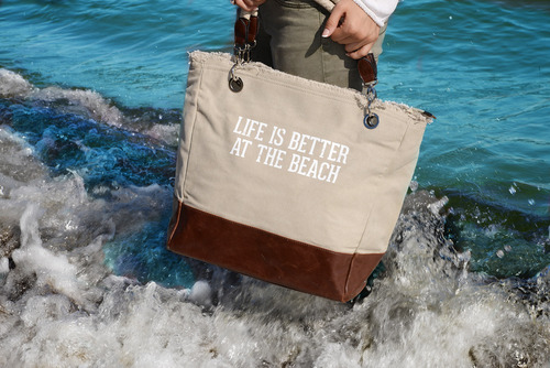 beach life tote