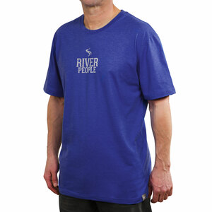 River People by We People - Large Blue Unisex T-Shirt