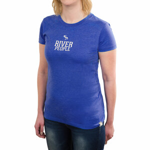 River People by We People - Double Extra Large Blue Women's T-Shirt
