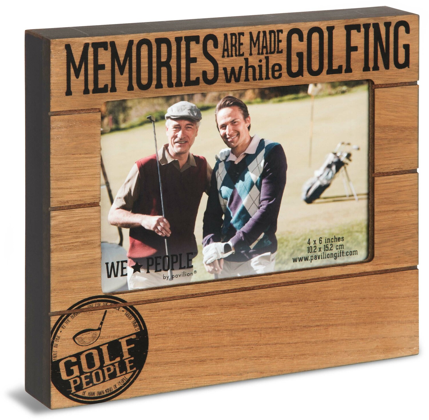 Golf People by We People - Golf People - 6.75" x 7.5" Frame (Holds 4" x 6" Photo)