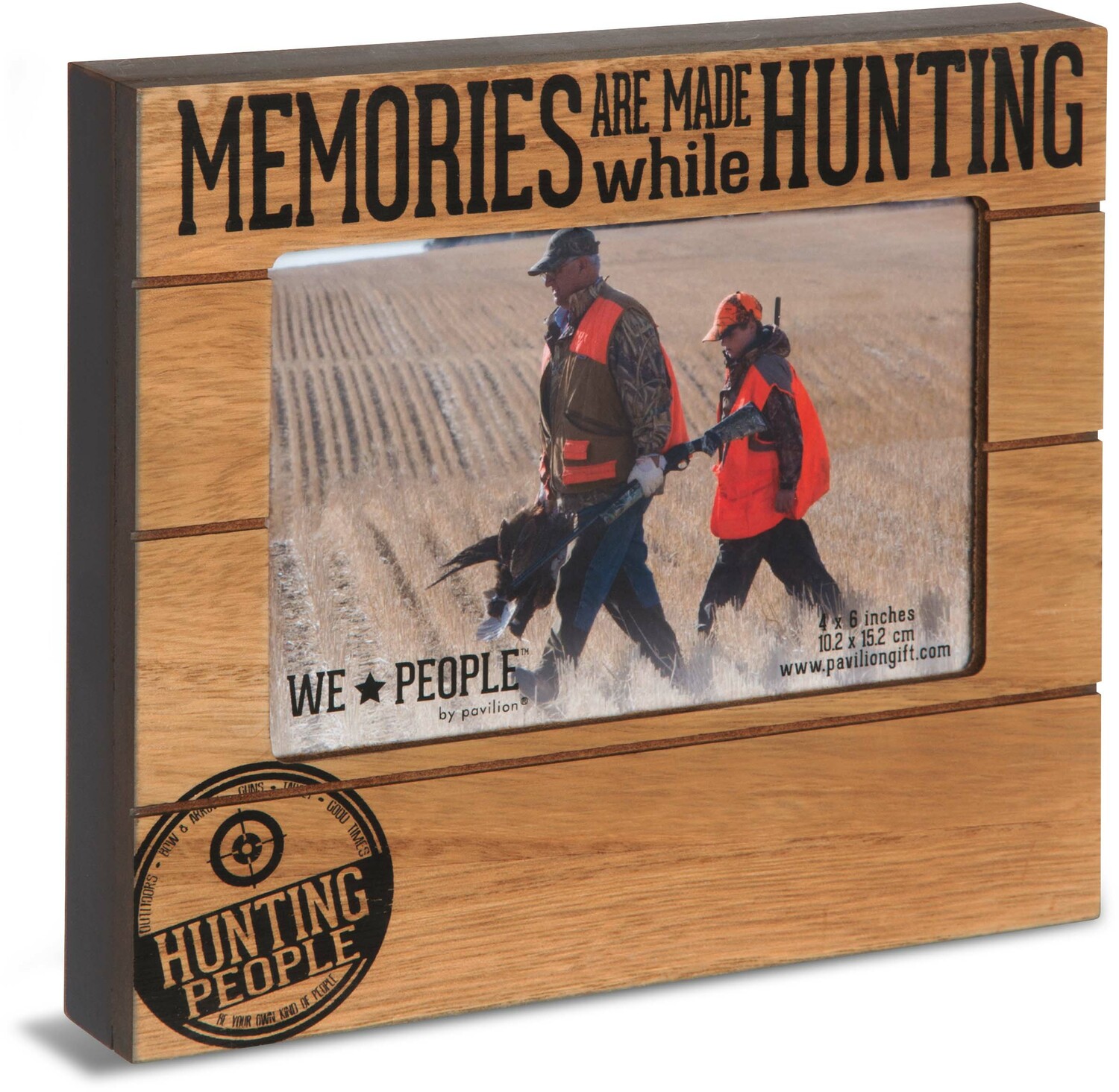Hunting People by We People - Hunting People - 6.75" x 7.5" Frame (Holds 4" x 6" Photo)