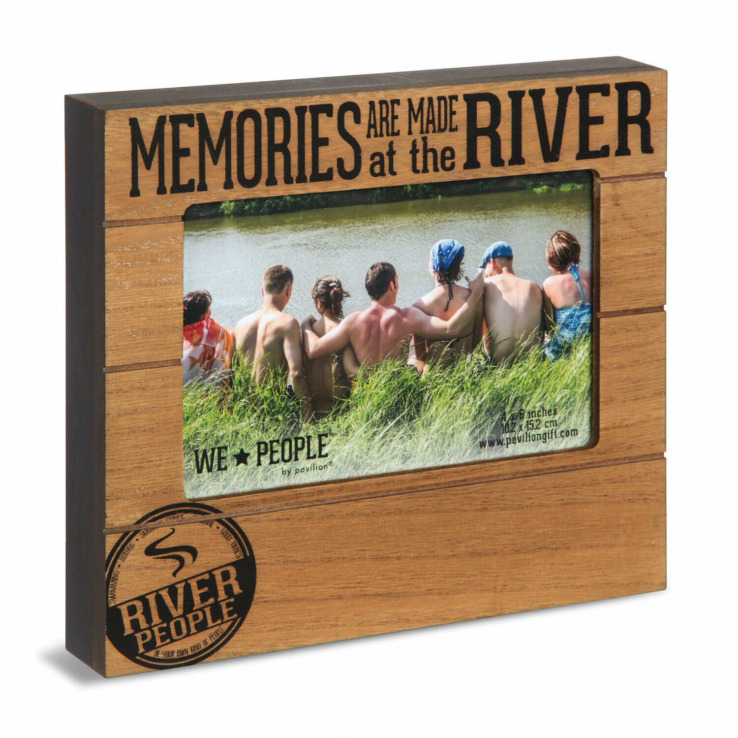 River People by We People - River People - 6.75" x 7.5" Frame (Holds 4" x 6" Photo)