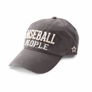 Baseball People by We People - Dark Gray Adjustable Hat
