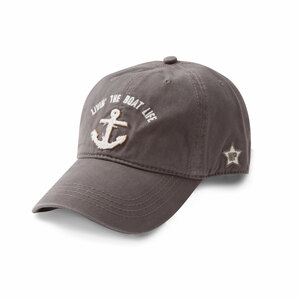 Livin' The Boat Life by We People - Dark Gray Adjustable Hat