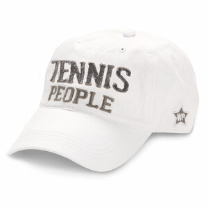 Tennis People by We People - White Adjustable Hat