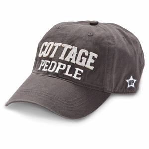 Cottage People by We People - Dark Gray Adjustable Hat