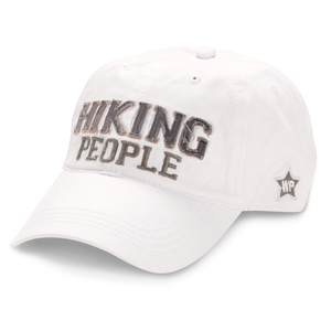 Hiking People by We People - White Adjustable Hat
