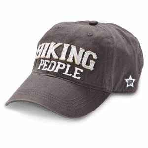 Hiking People by We People - Dark Gray Adjustable Hat