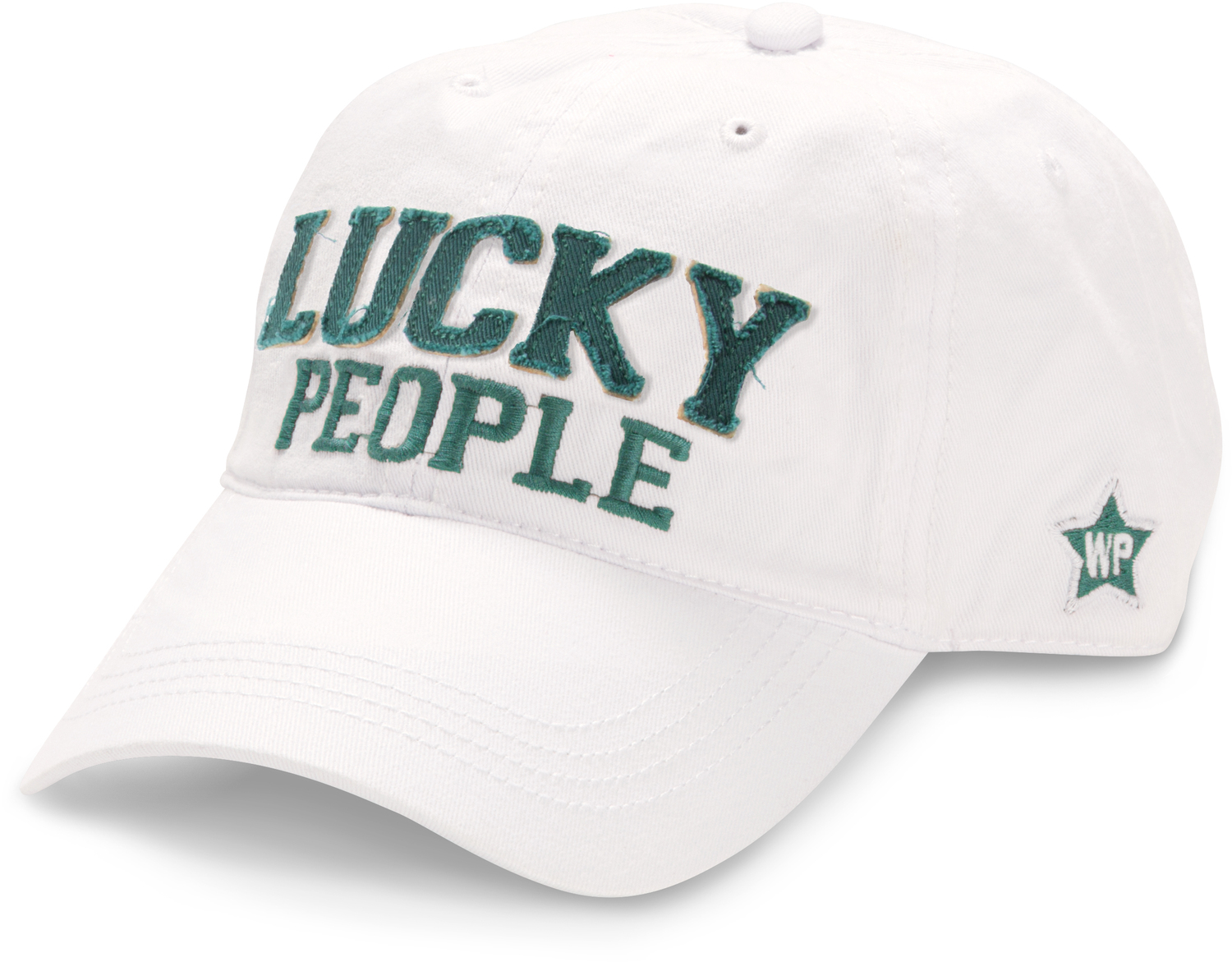 Lucky People by We People - Lucky People - White Adjustable Hat