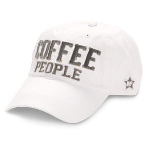 Coffee People by We People - White Adjustable Hat