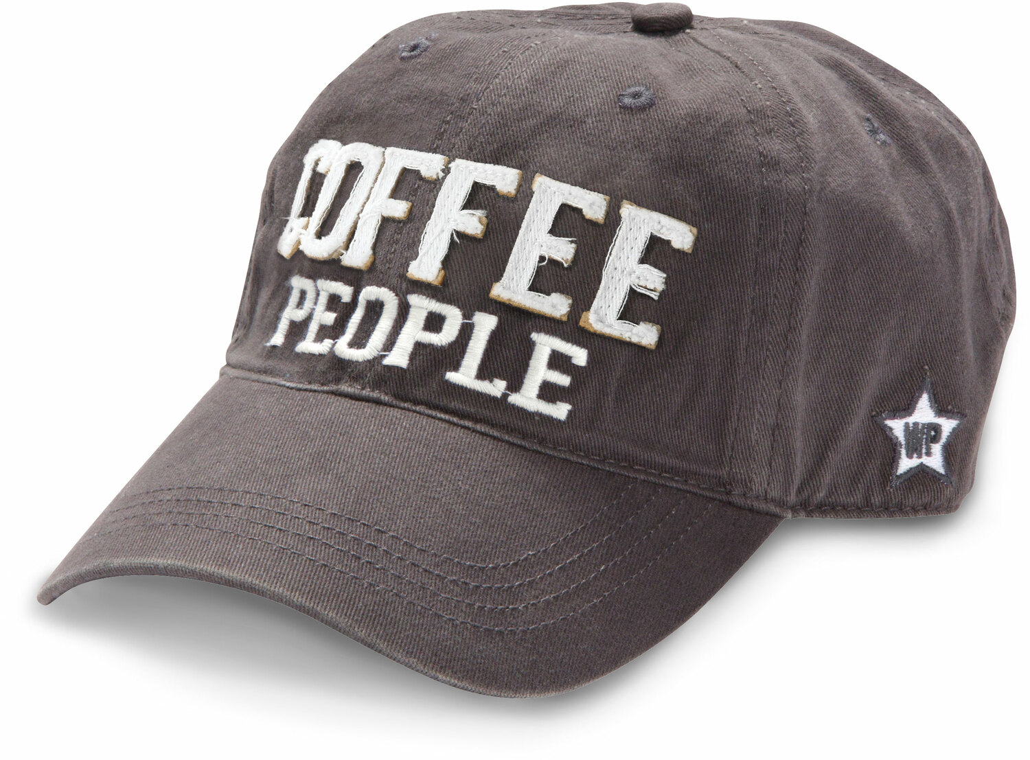 Coffee People by We People - Coffee People - Dark Gray Adjustable Hat