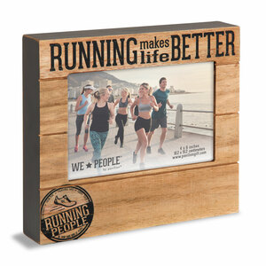 Running People by We People - 6.75" x 7.5" Frame (Holds 4" x 6" photo)