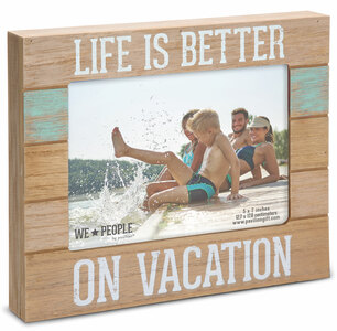 Vacation People by We People - 9" x 7.25" Frame (Holds 5" x 7" photo)