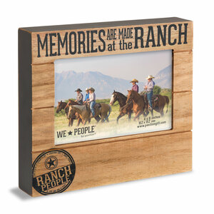 Ranch People by We People - 6.75" x 7.5" Frame (Holds 4" x 6" photo)