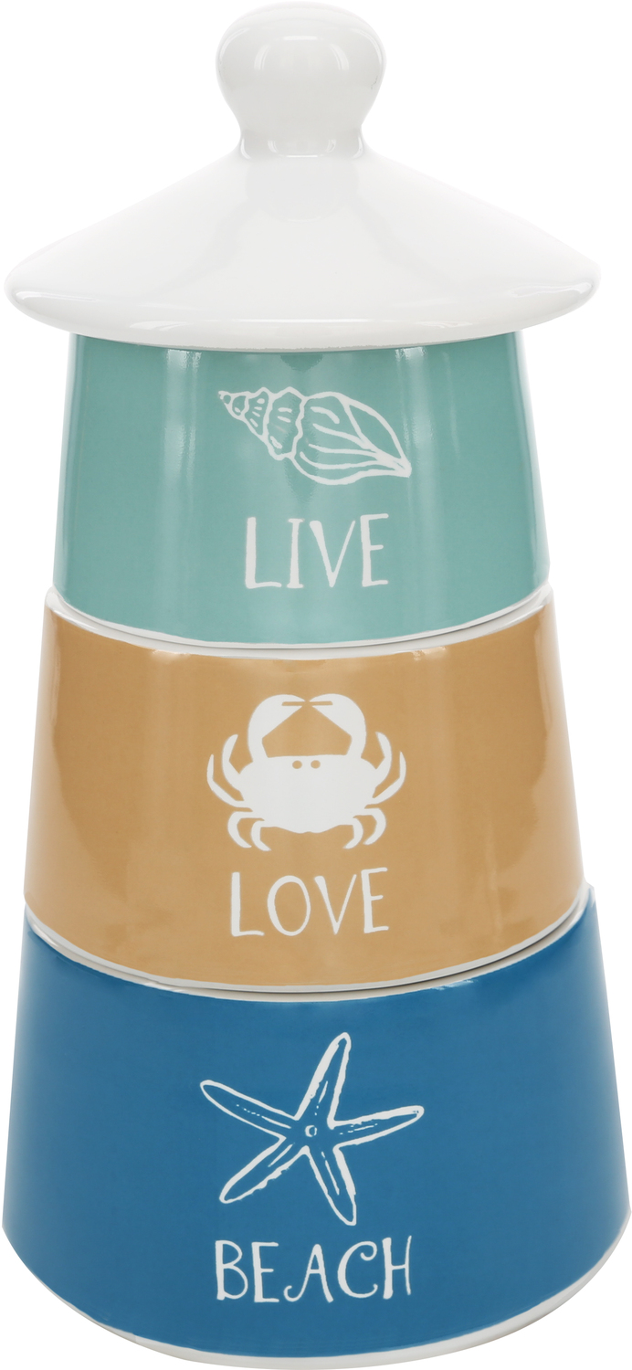 Beach by We People - Beach - Stackable 100% Soy-Filled Candles (Set of 3)
