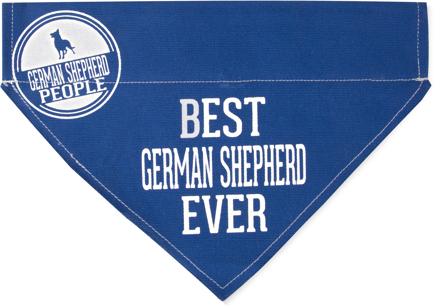 Best German Shepherd by We Pets - Best German Shepherd - 12" x 8" Canvas Slip on Pet Bandana