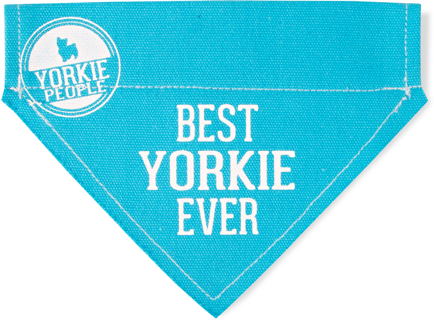 Best Yorkie by We Pets - Best Yorkie - 7" x 5" Canvas Slip on Pet Bandana