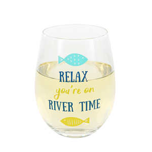 Relax by We People - 18 oz Stemless Wine Glass