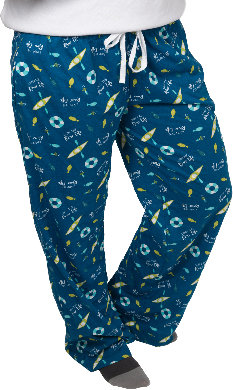 River Life by We People - River Life - XS Teal Unisex Lounge Pants