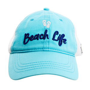 Beach by We People - Light Teal Adjustable Mesh Hat