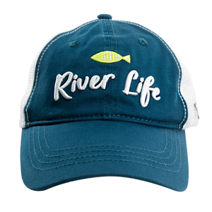 River by We People - Teal Adjustable Mesh Hat