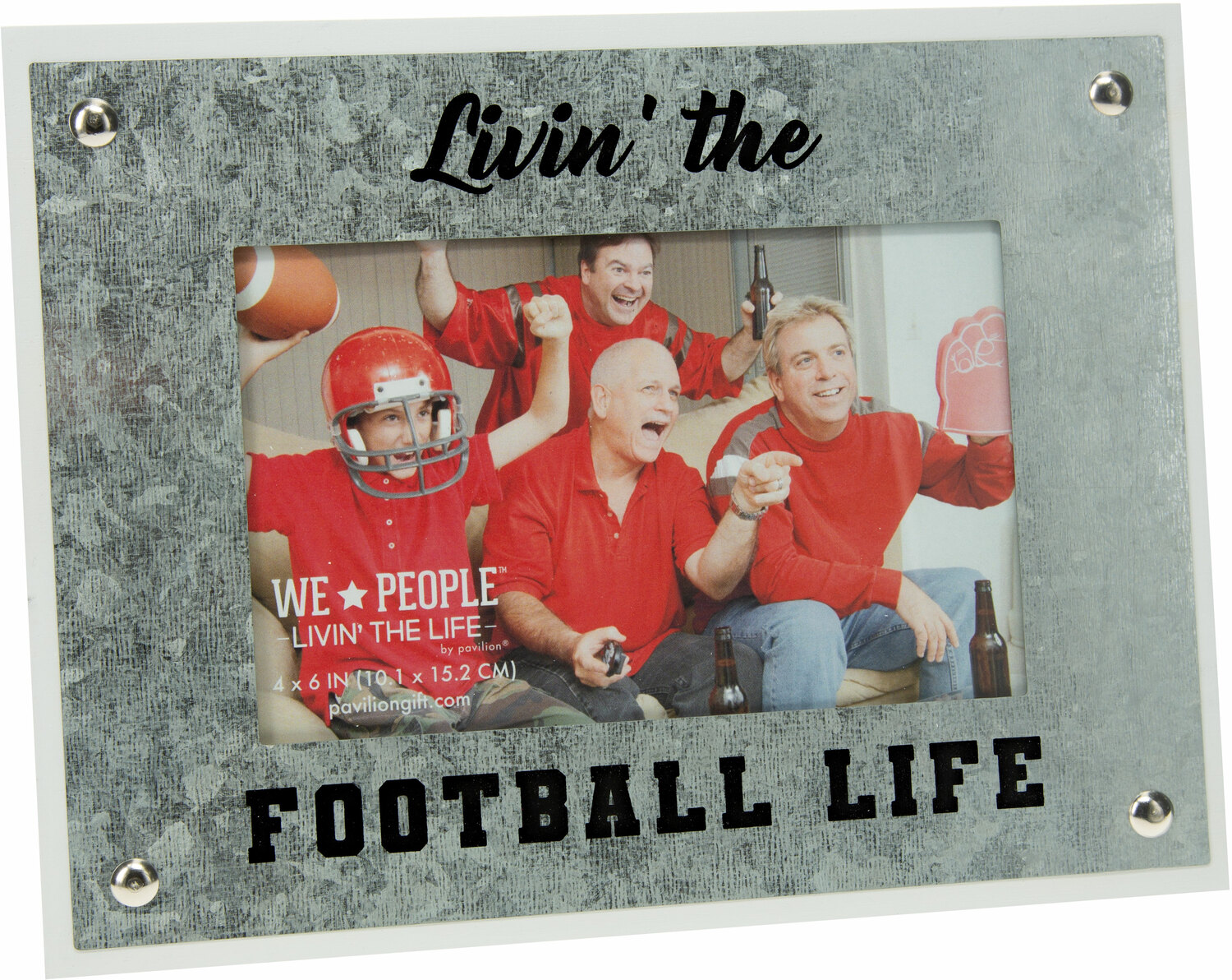 Football by We People - Football - 8.5" x 6.5" Frame
(Holds 4" x 6" Photo)