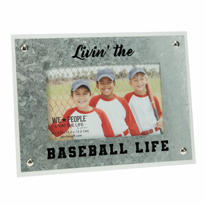 Baseball by We People - 8.5" x 6.5" Frame
(Holds 4" x 6" Photo)