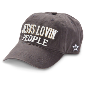 Jesus Lovin' People by We People - Dark Gray Adjustable Hat