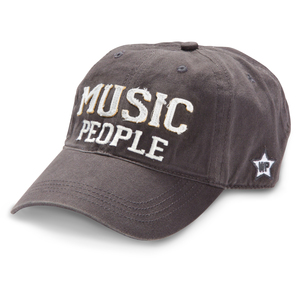 Music People by We People - Dark Gray Adjustable Hat