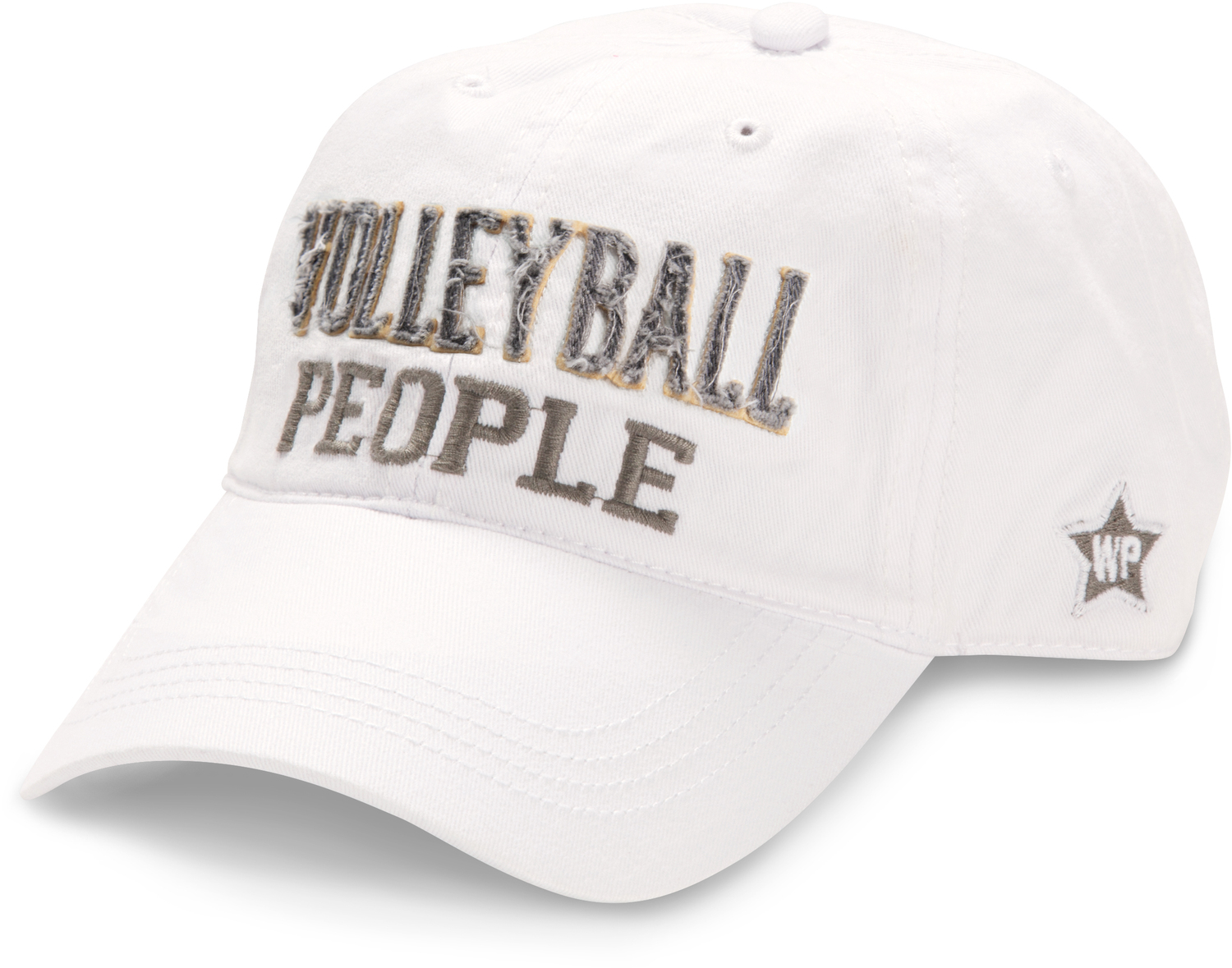 Volleyball People by We People - Volleyball People - White Adjustable Hat