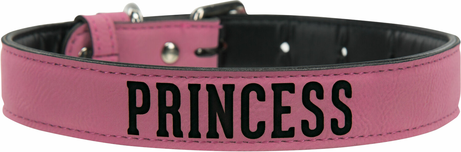 M/L Princess by We Pets - M/L Princess -  21" PU Leather Pet Collar