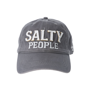 Salty People by We People - Dark Gray Adjustable Hat