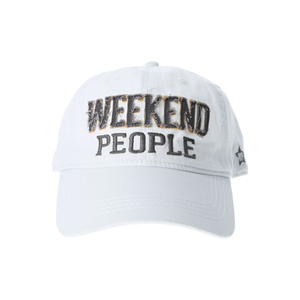 Weekend People by We People - White Adjustable Hat