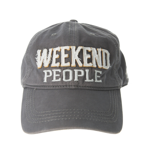 Weekend People by We People - Dark Gray Adjustable Hat