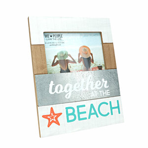 Beach by We People - 7.75" x 10" Frame (Holds 4" x 6" Photo)