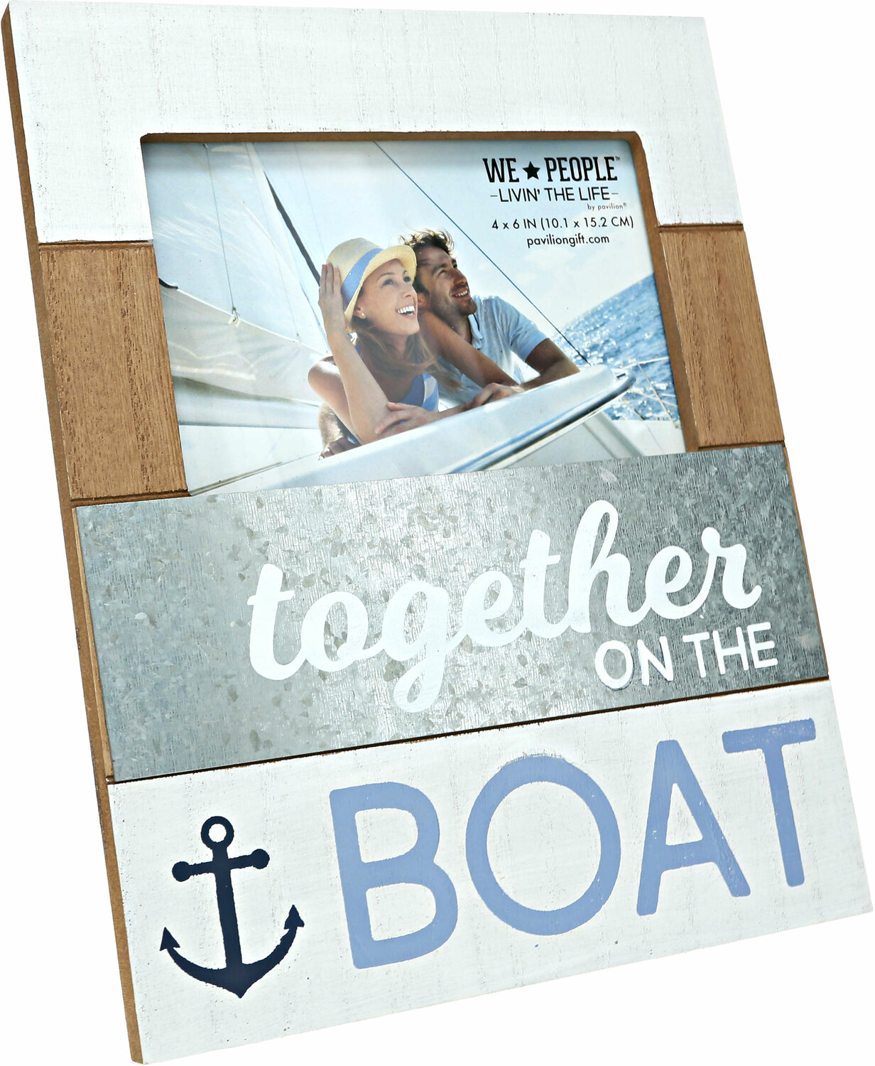 Boat by We People - Boat - 7.75" x 10" Frame (Holds 4" x 6" Photo)