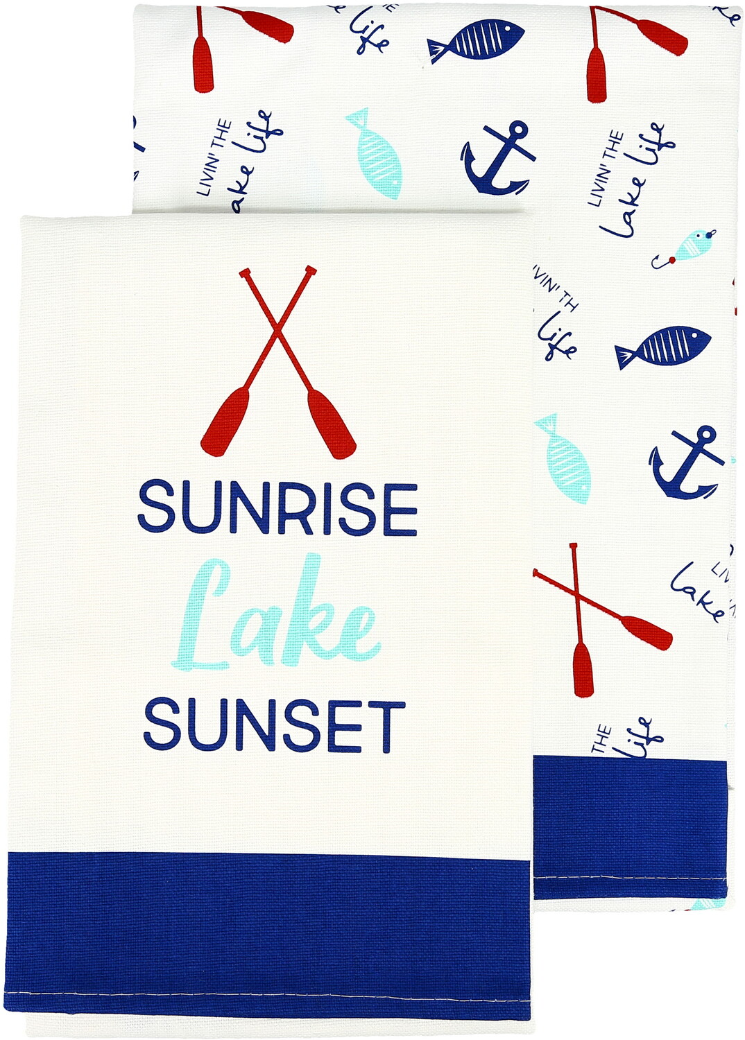 Lake by We People - Lake - Tea Towel Gift Set (2 - 19.75" x 27.5")