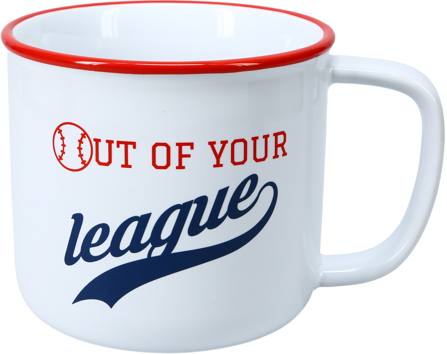Out Of Your League by We People - Out Of Your League - 17 oz Mug