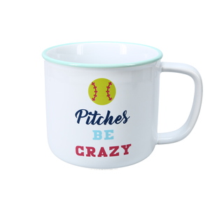 Pitches Be Crazy by We People - 17 oz Mug