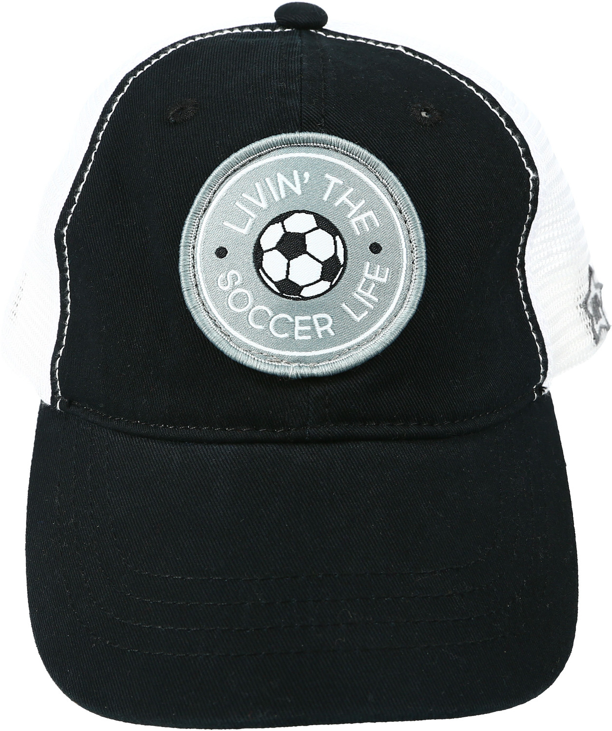 Soccer Life by We People - Soccer Life - Black Adjustable Mesh Hat
