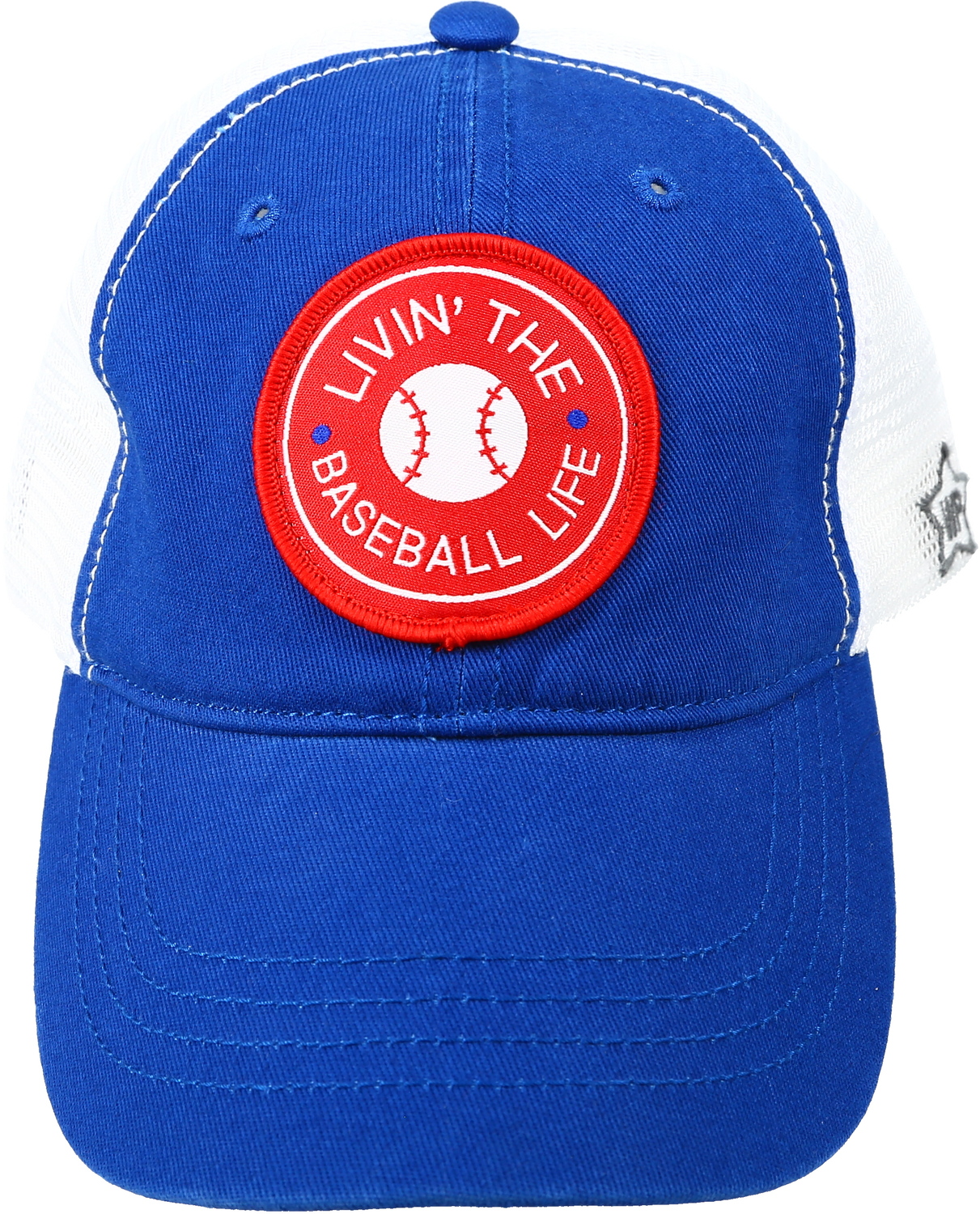 Baseball Life by We People - Baseball Life - Blue Adjustable Mesh Hat